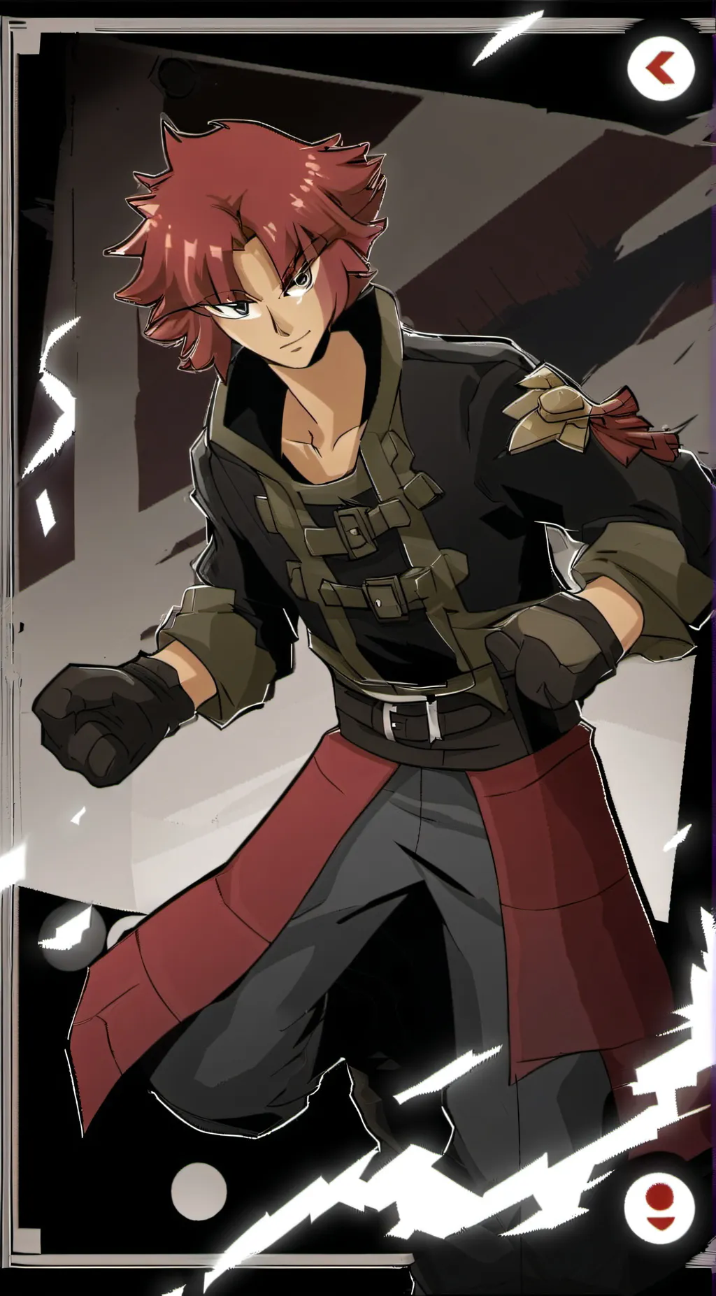 ai character: alister background