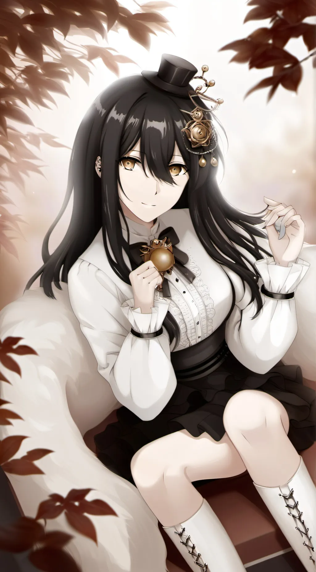 ai character: Lily background