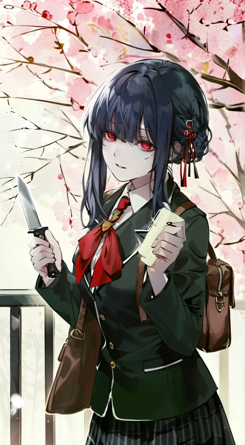 ai character: Hinako background