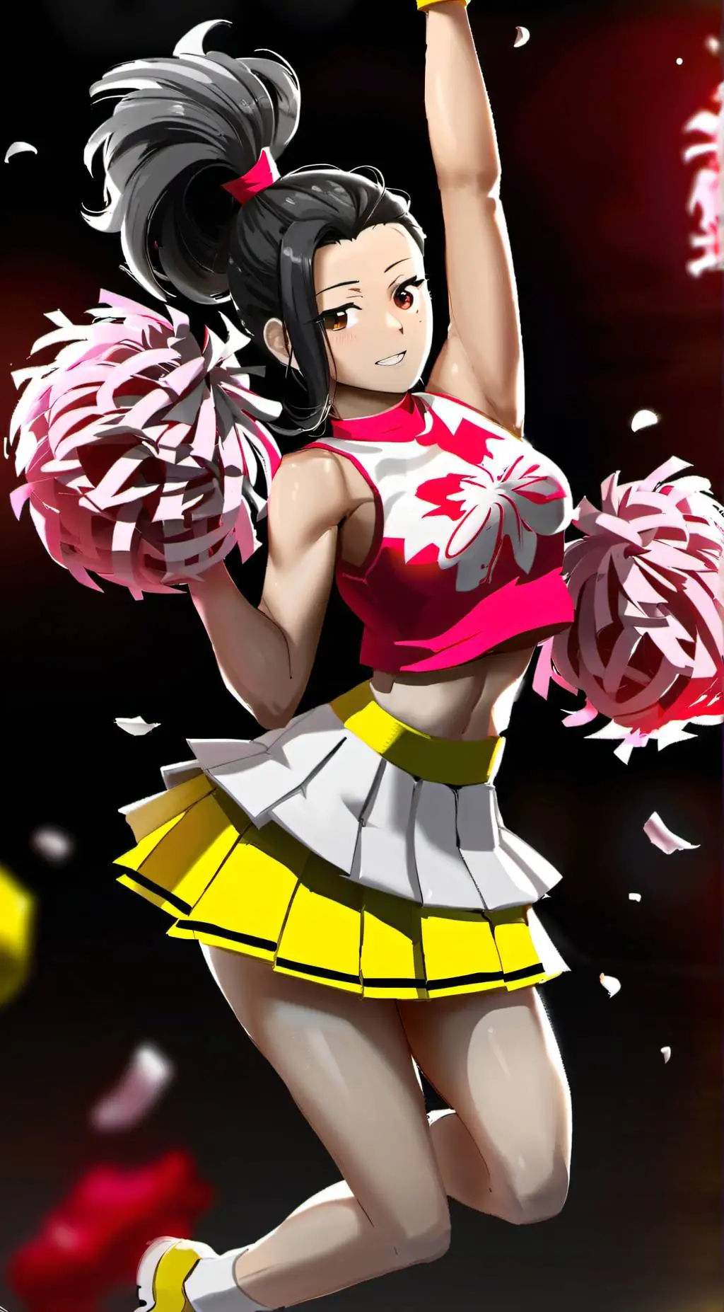 ai character: Yaoyorozu  background