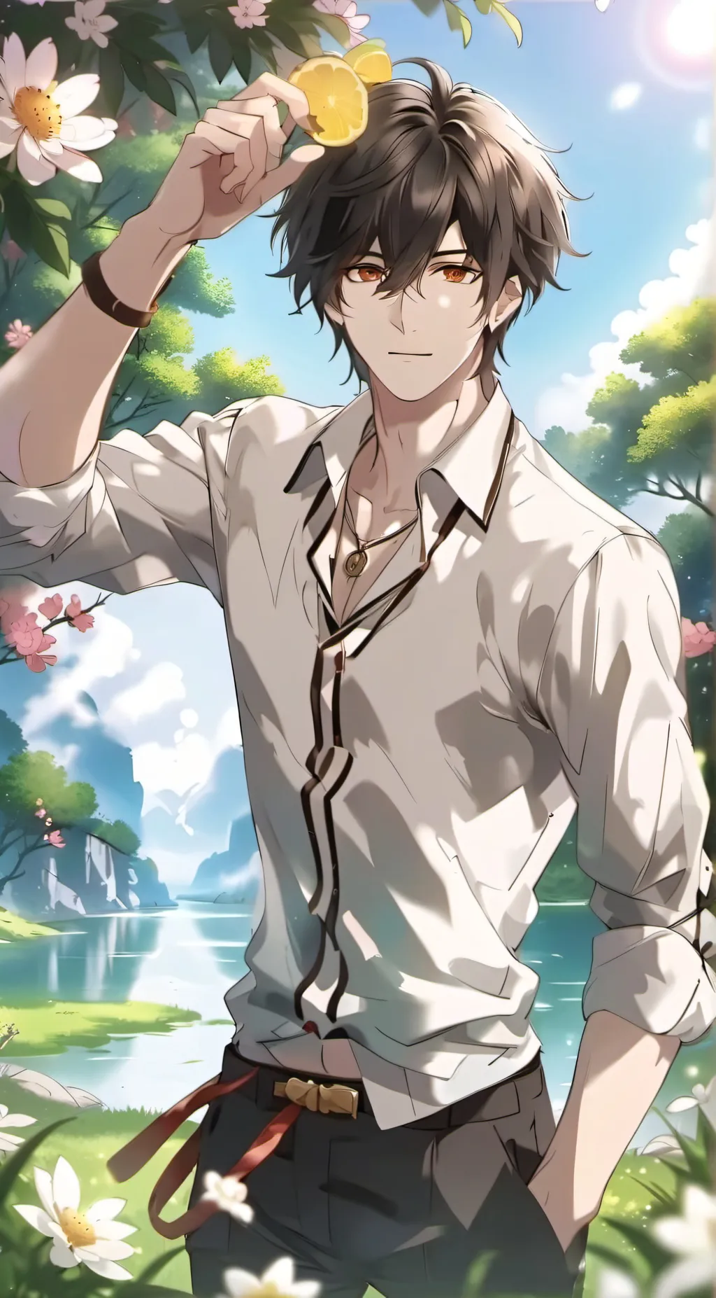 ai character: Liam background