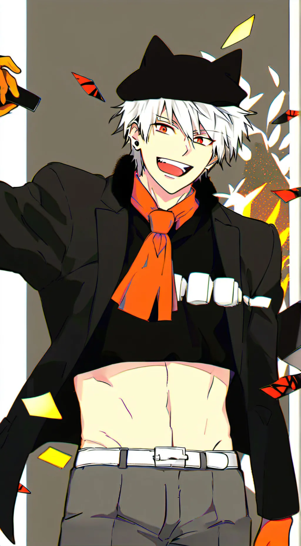 ai character: Bakugo background