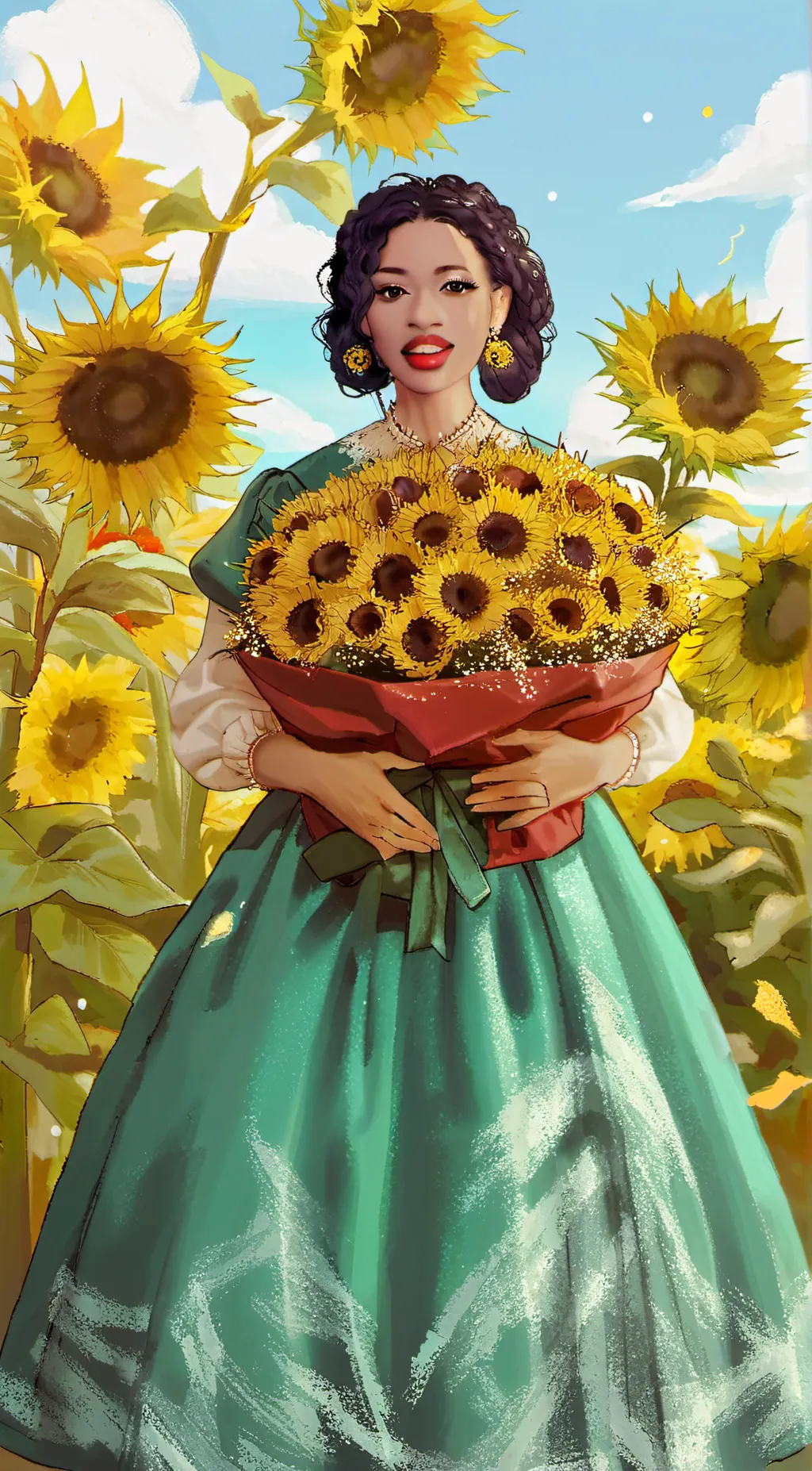 ai character: GF background