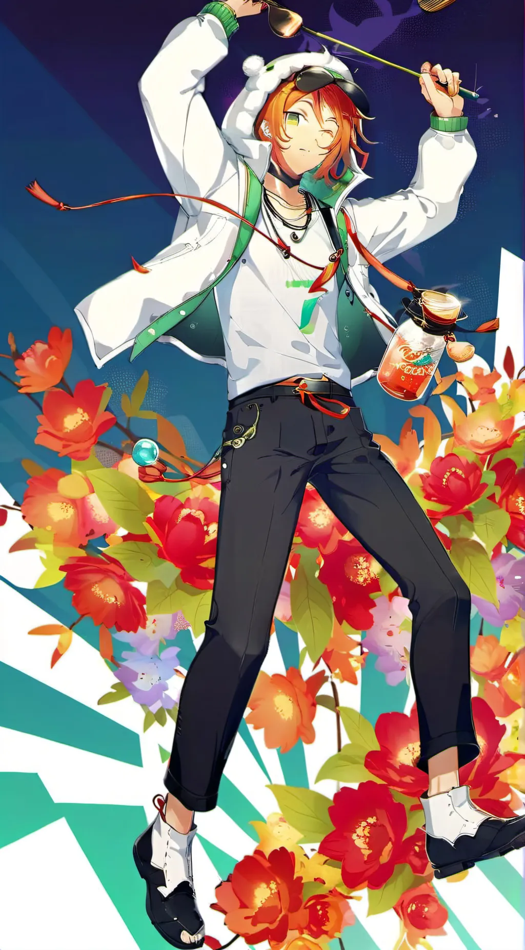 ai character: Yuta Aoi background