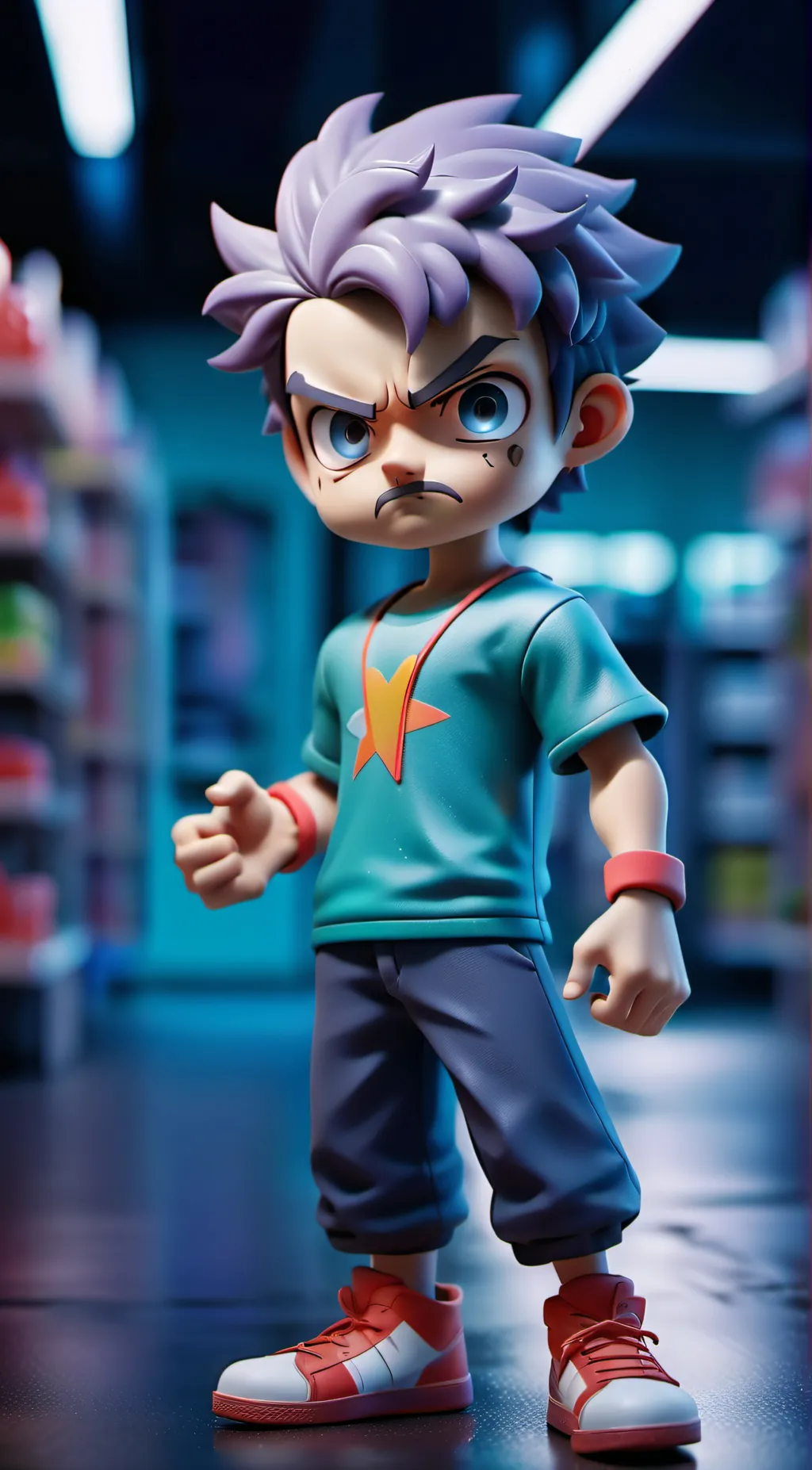 ai character: child karen background