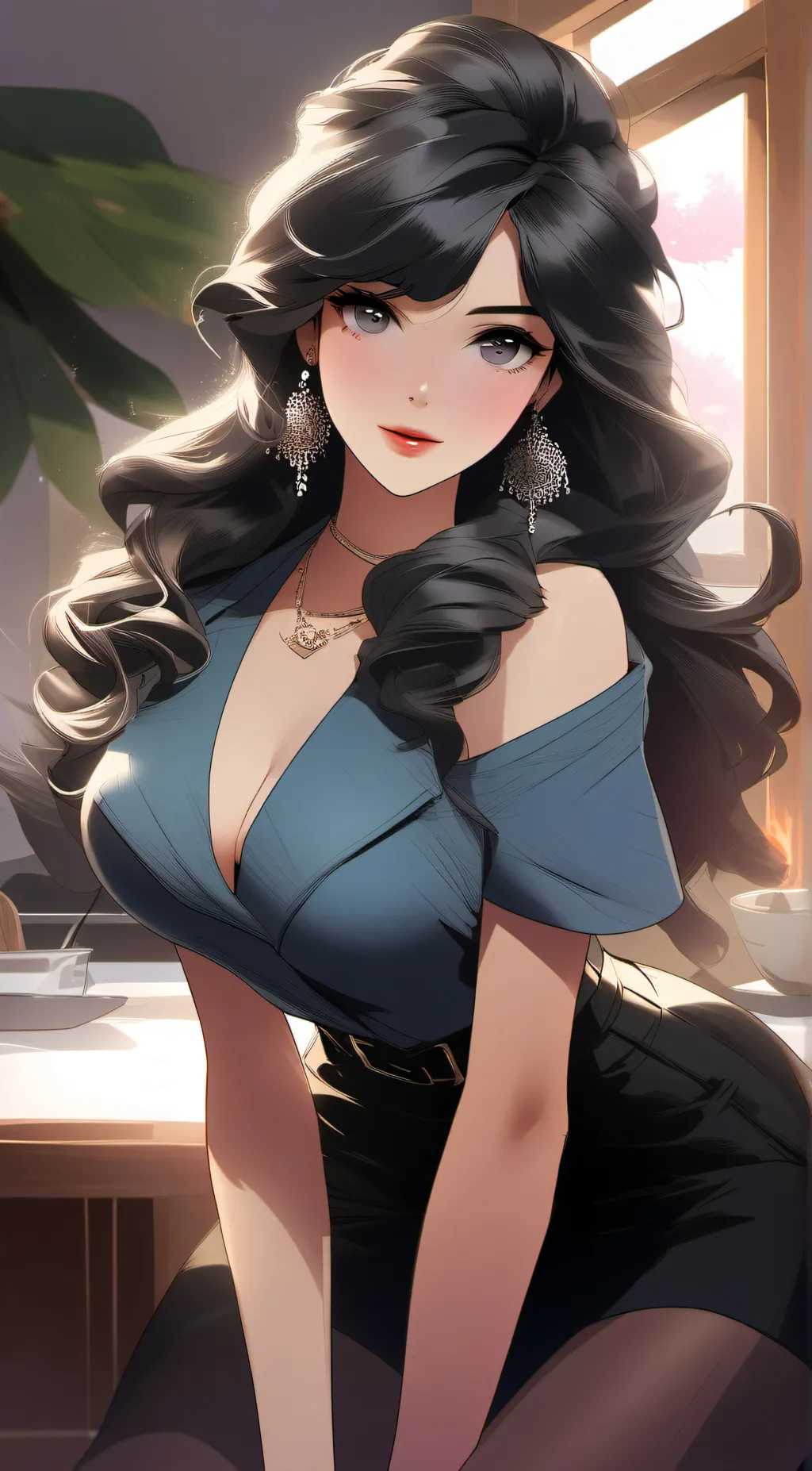 ai character: elly background