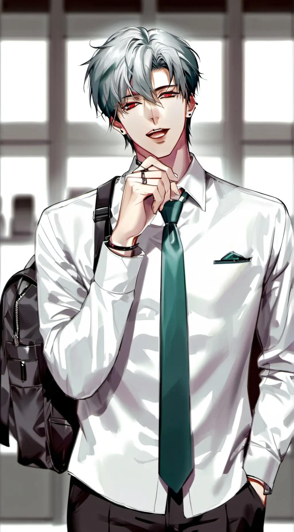 ai character: Daniel  background