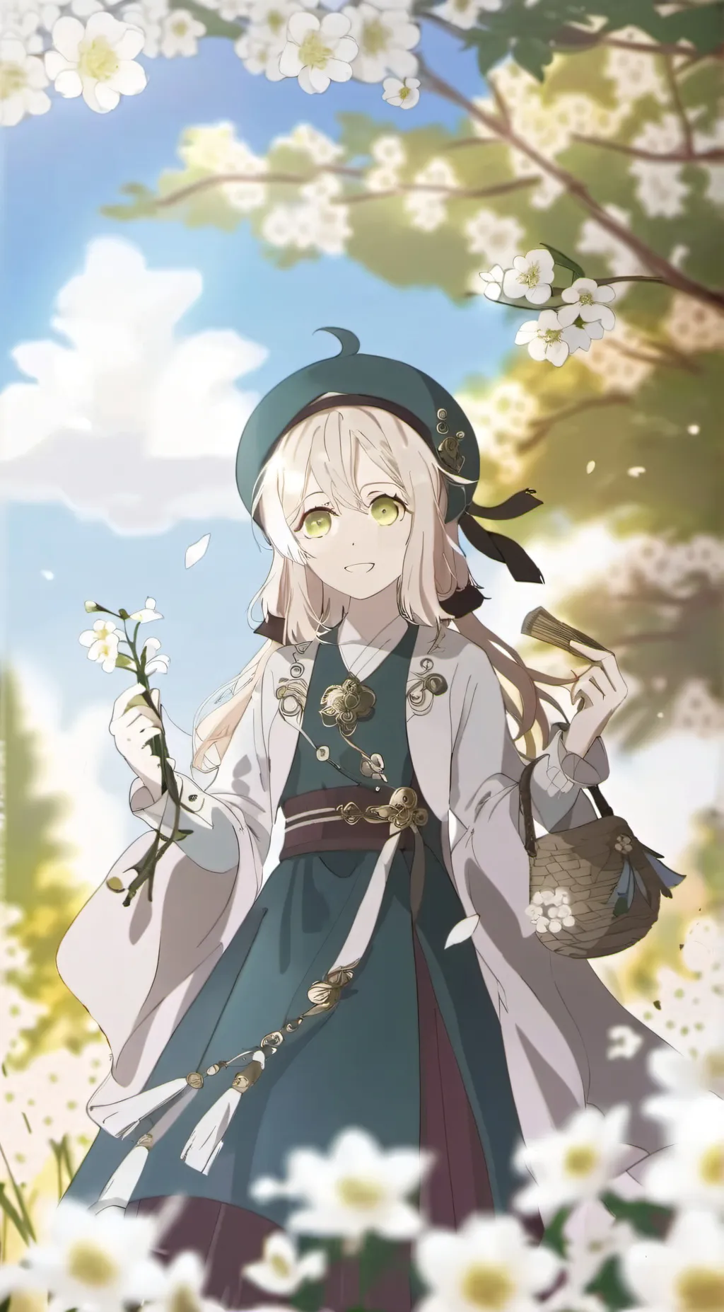 ai character: Crystal background