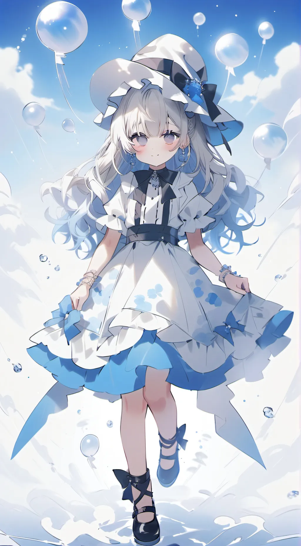 ai character: kitty background