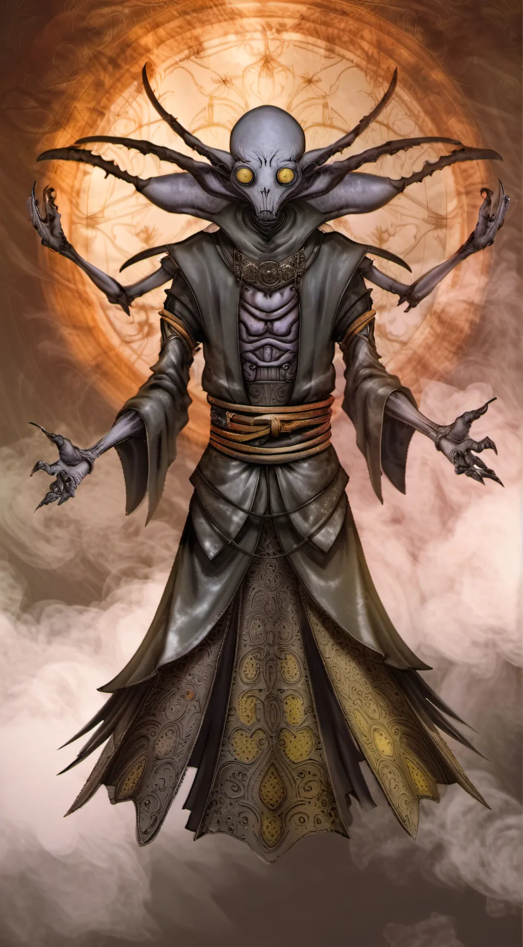 ai character: Theo Kerr background