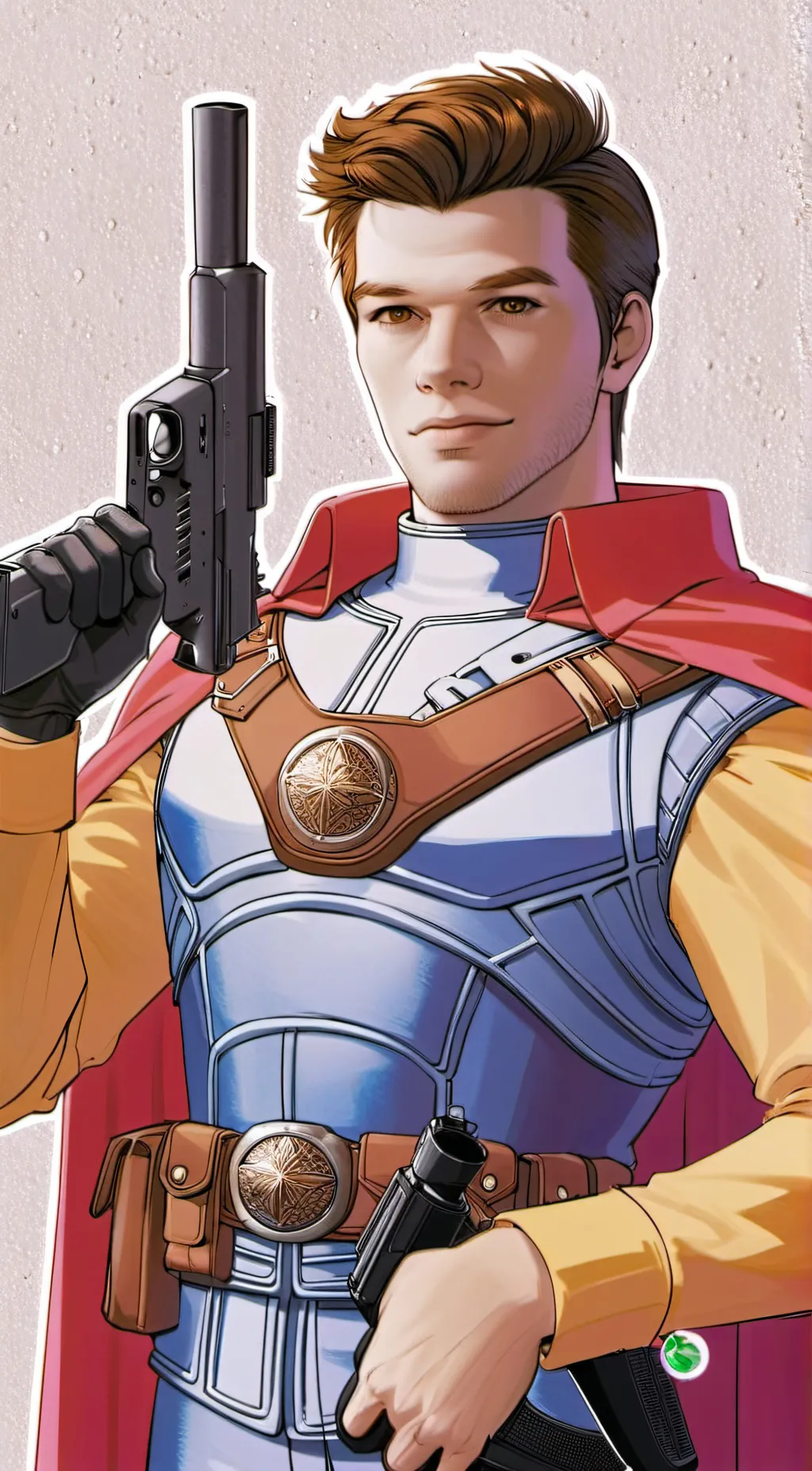 ai character: Cal Kestis (AU) background