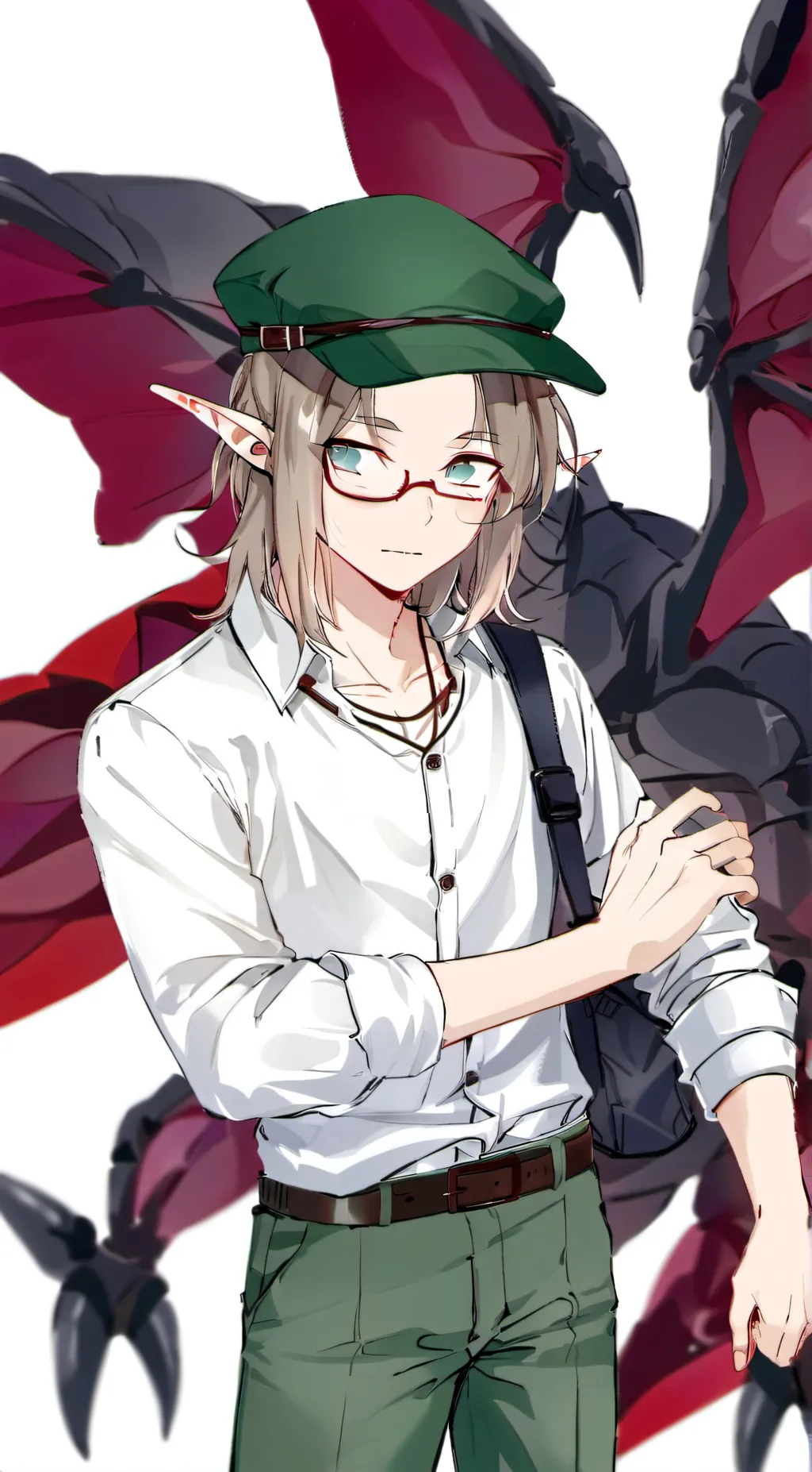 ai character: Akimitsu background