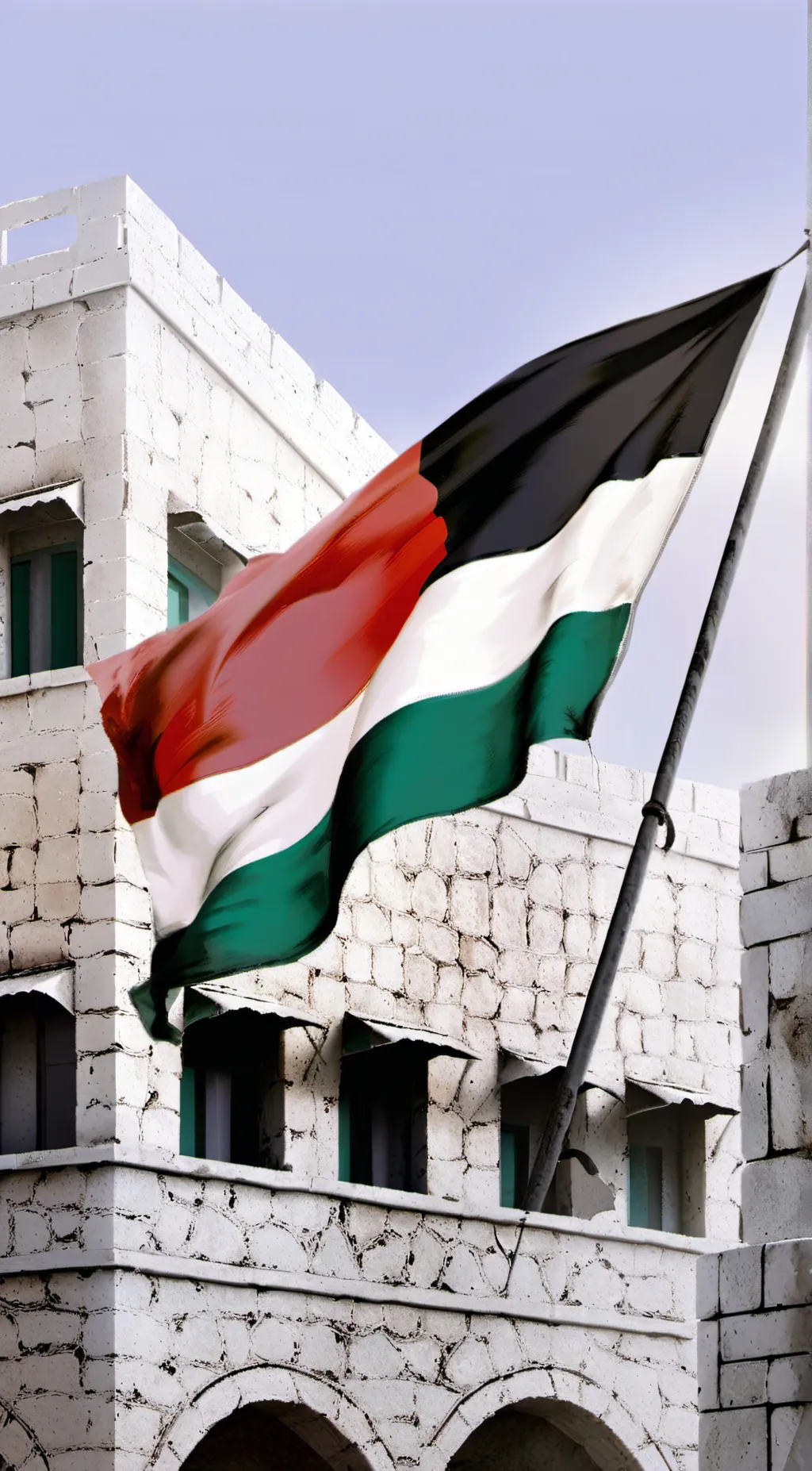 ai character: Palestine background