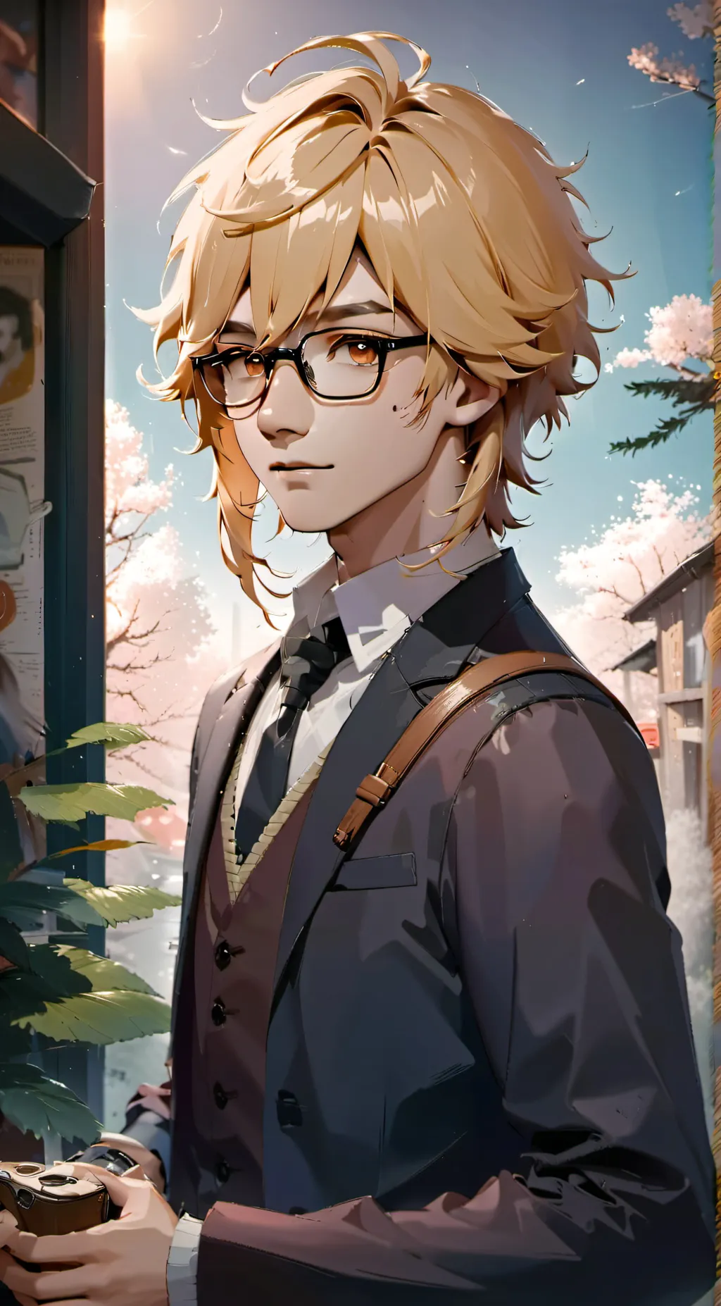 ai character: milo background