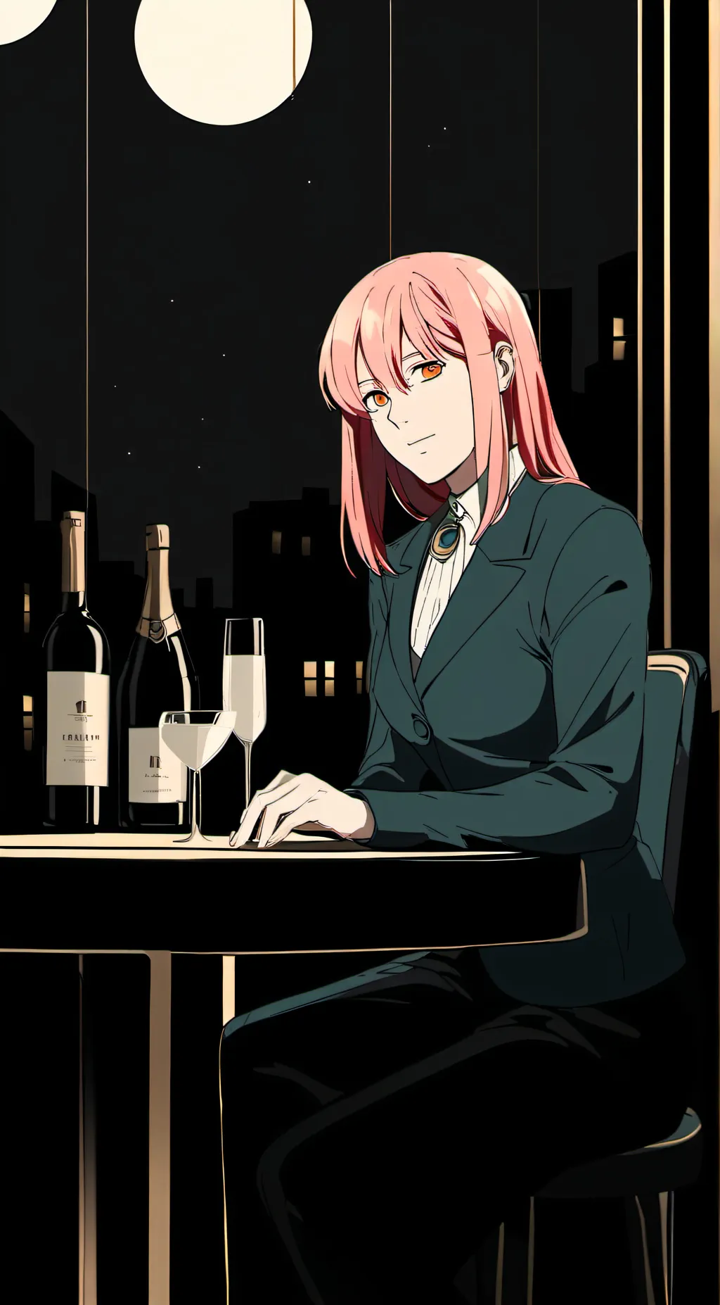 ai character: Makima background