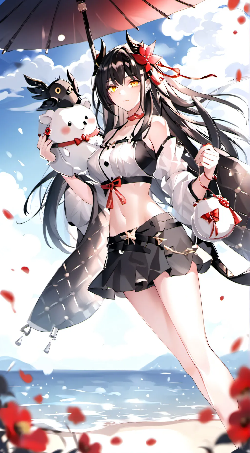 ai character: Íris background