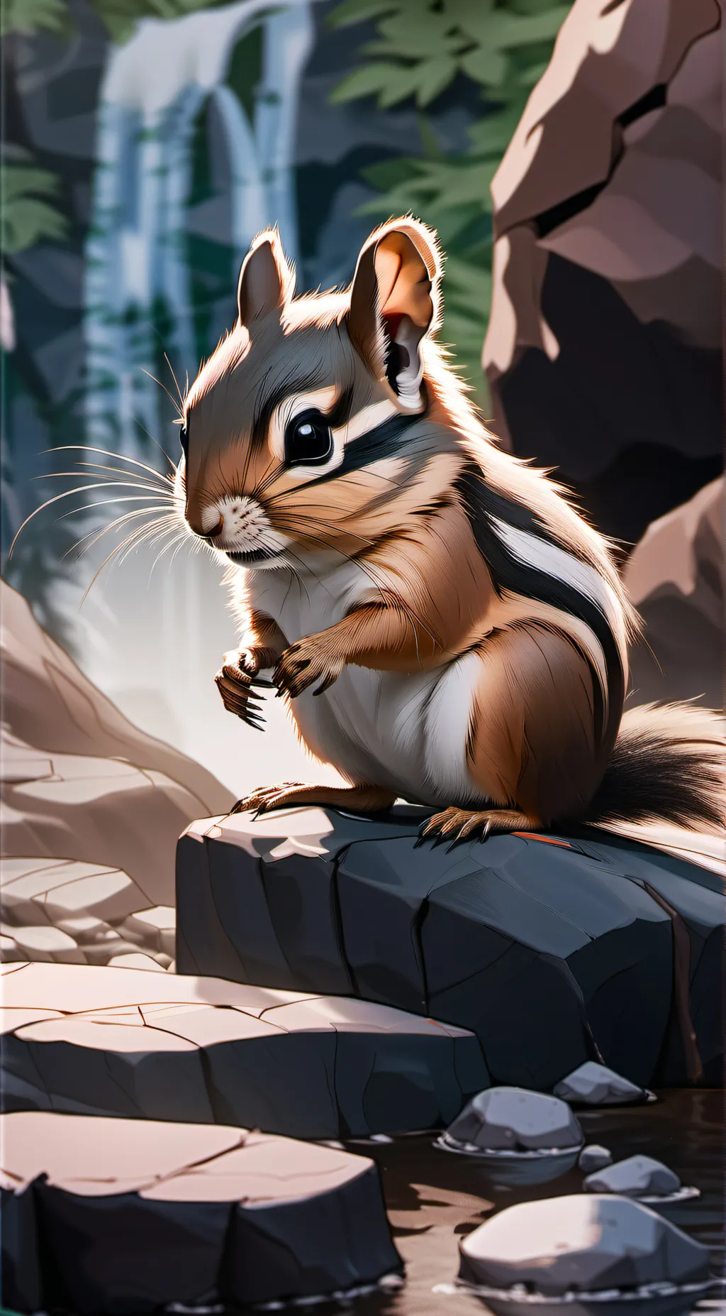 ai character: Chip background