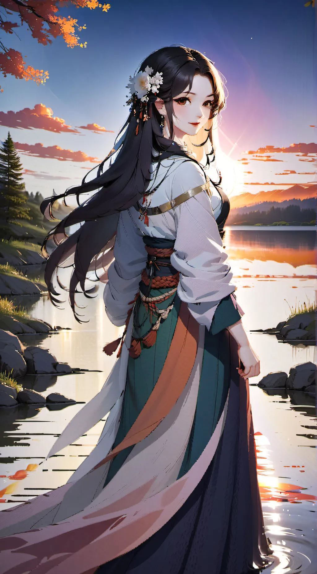 ai character: Yuna background