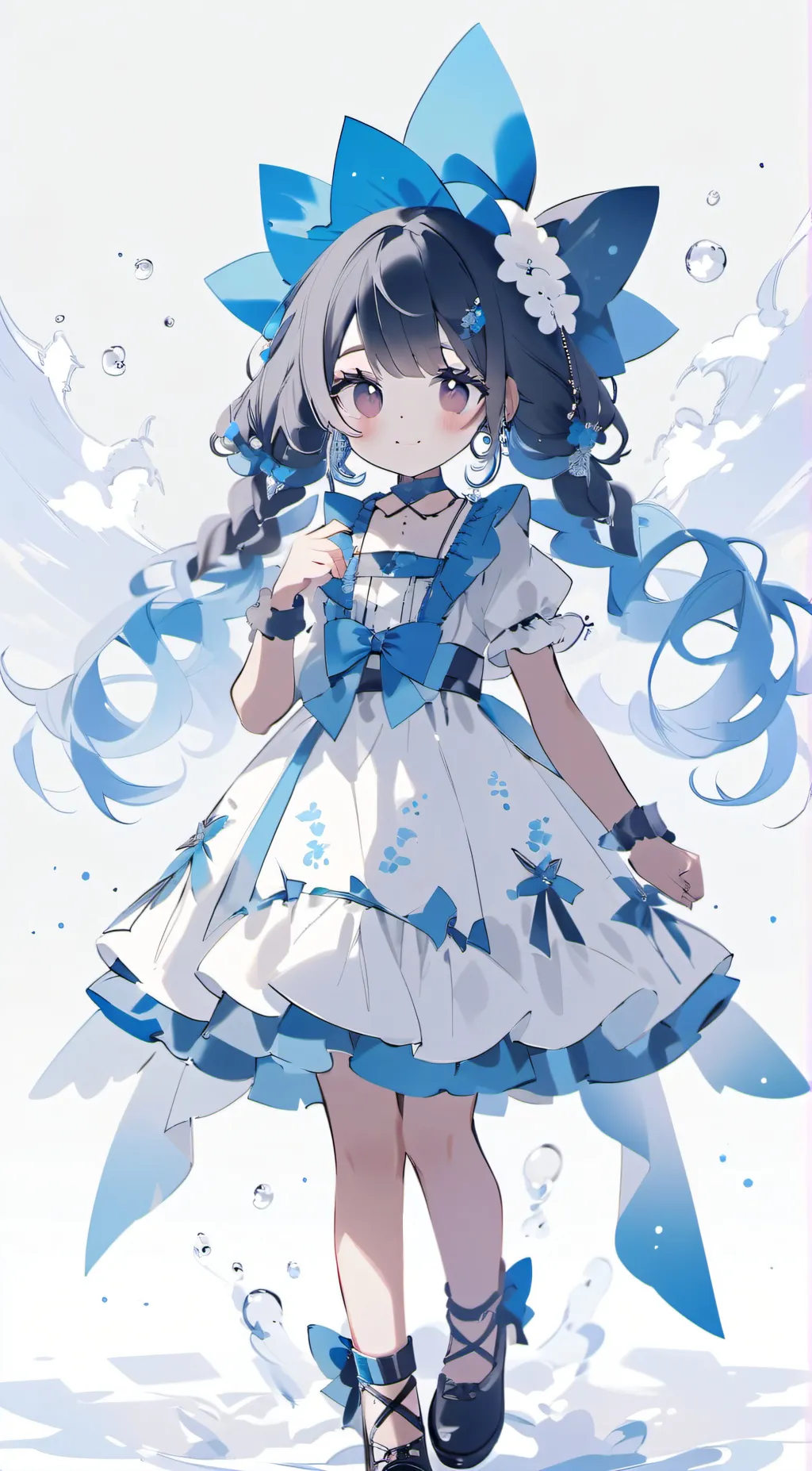 ai character: Crystal background