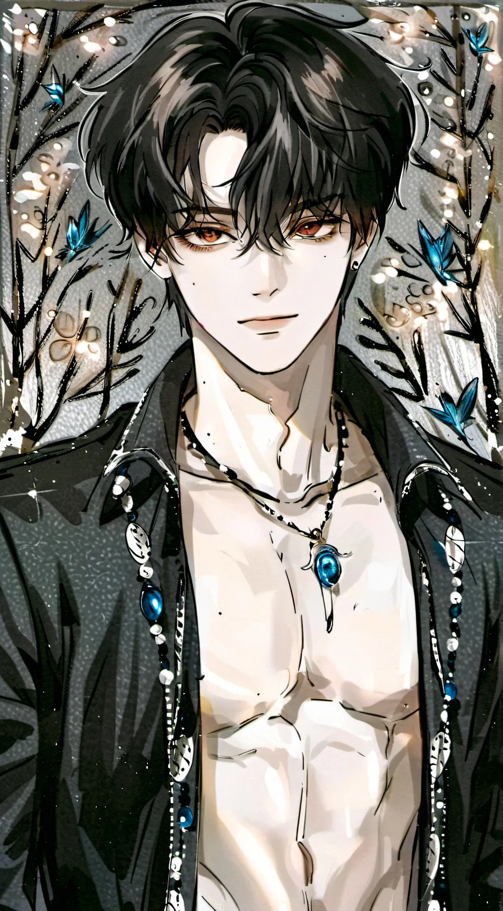 ai character: Corey~ background