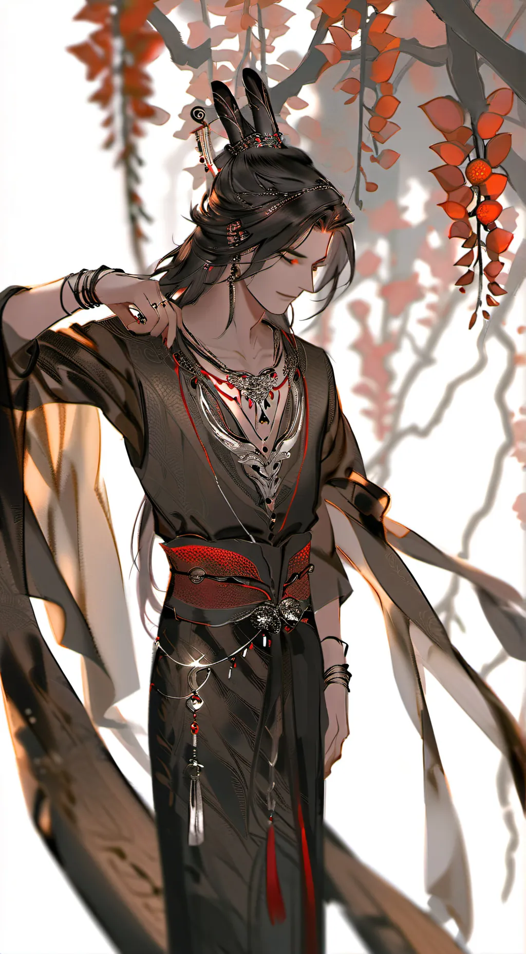 ai character: mitsuri and obanai background