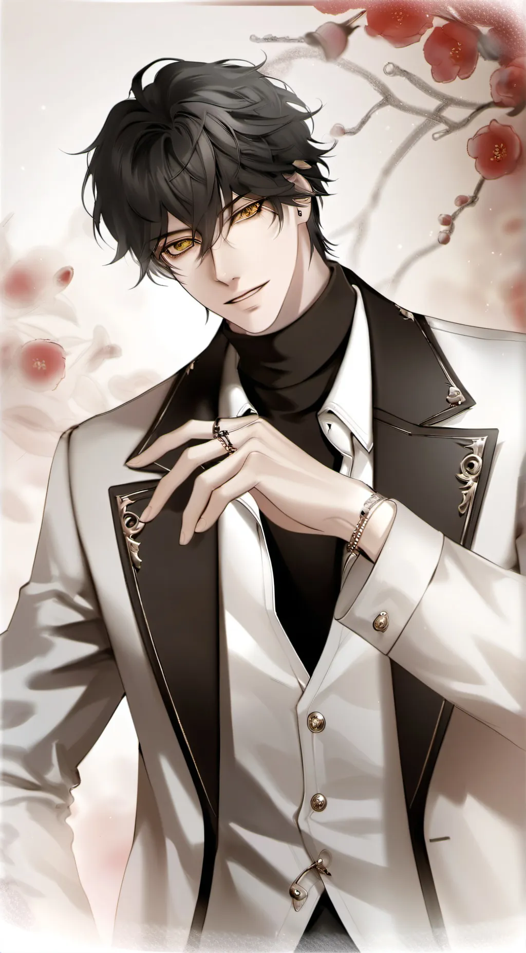 ai character: Victor ♥︎  background