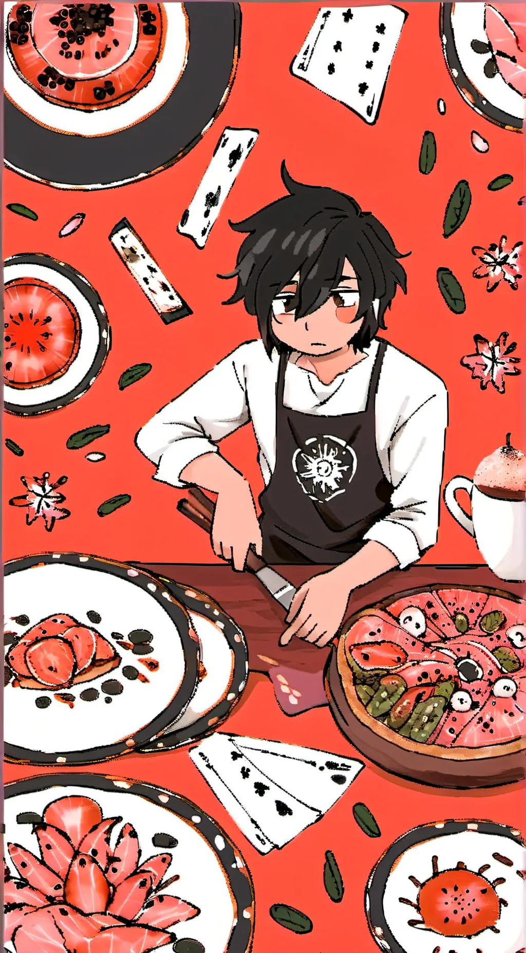 ai character: Carter background