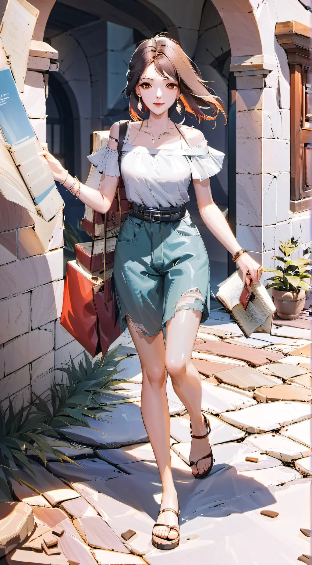 ai character: Nina background