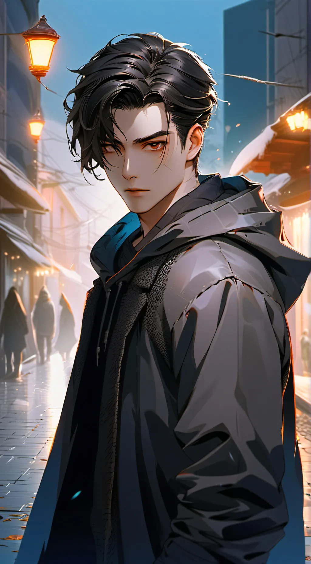 ai character: Caleb  background