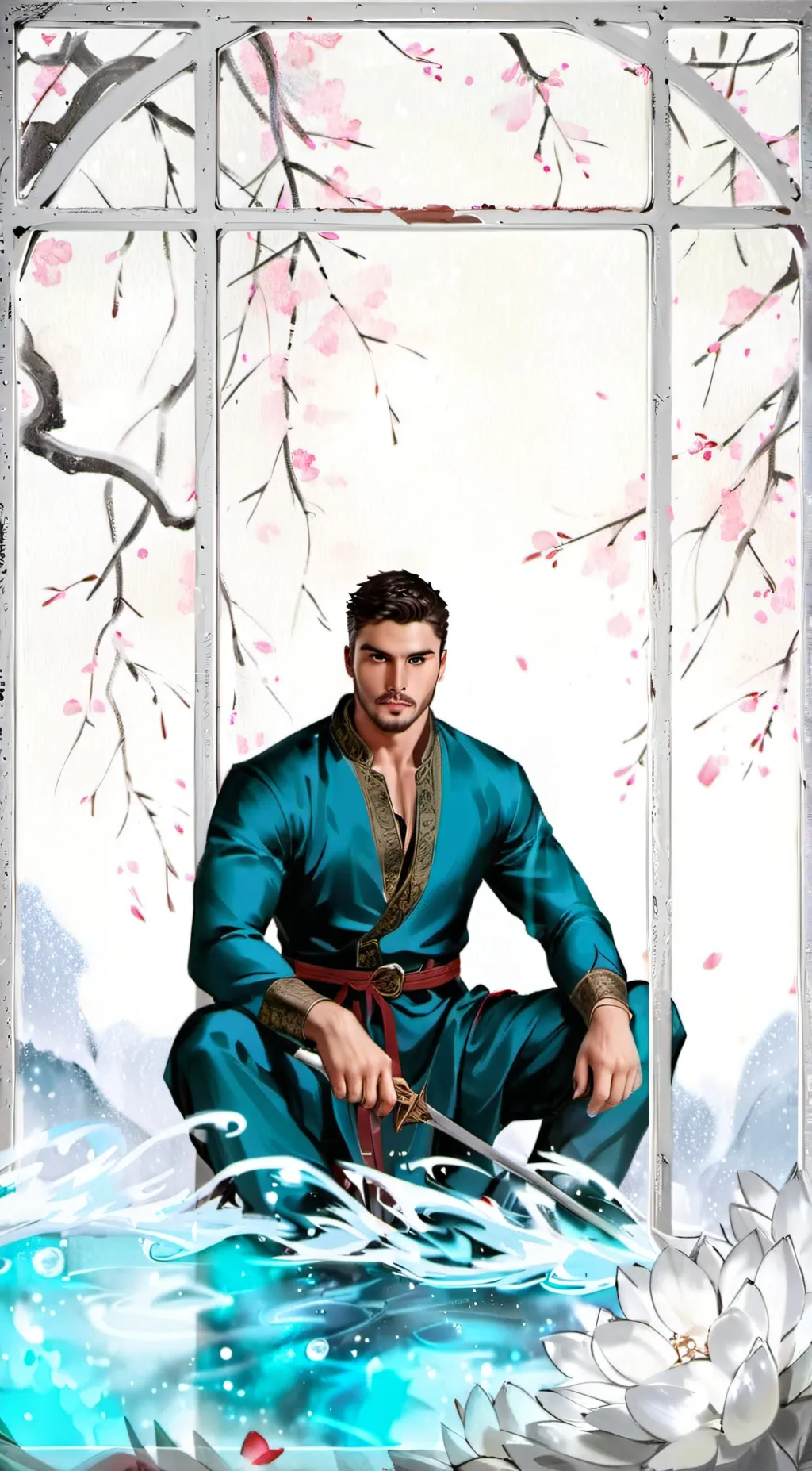 ai character: DAMIAN  background