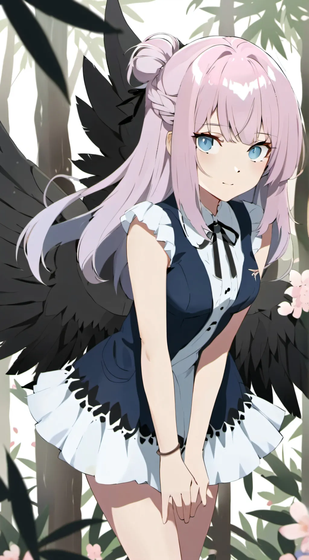 ai character: Monica background