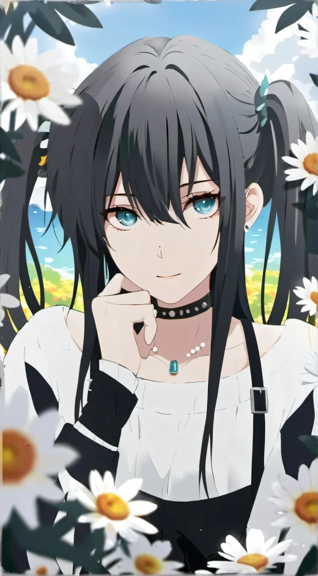 ai character: Lotus background