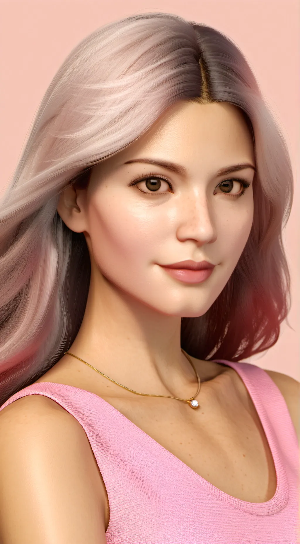 ai character: lily background