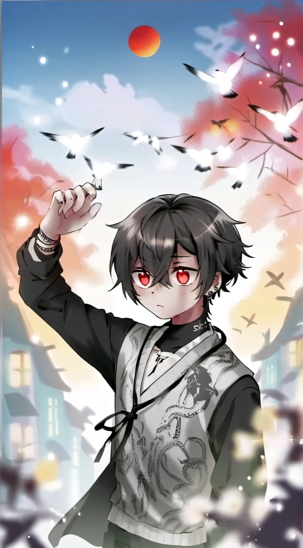 ai character: Ramioon  background