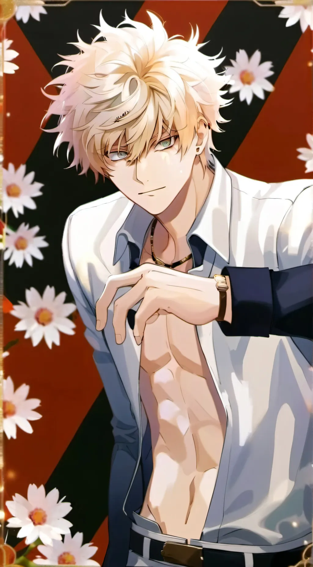 ai character: Bakugo✨ background