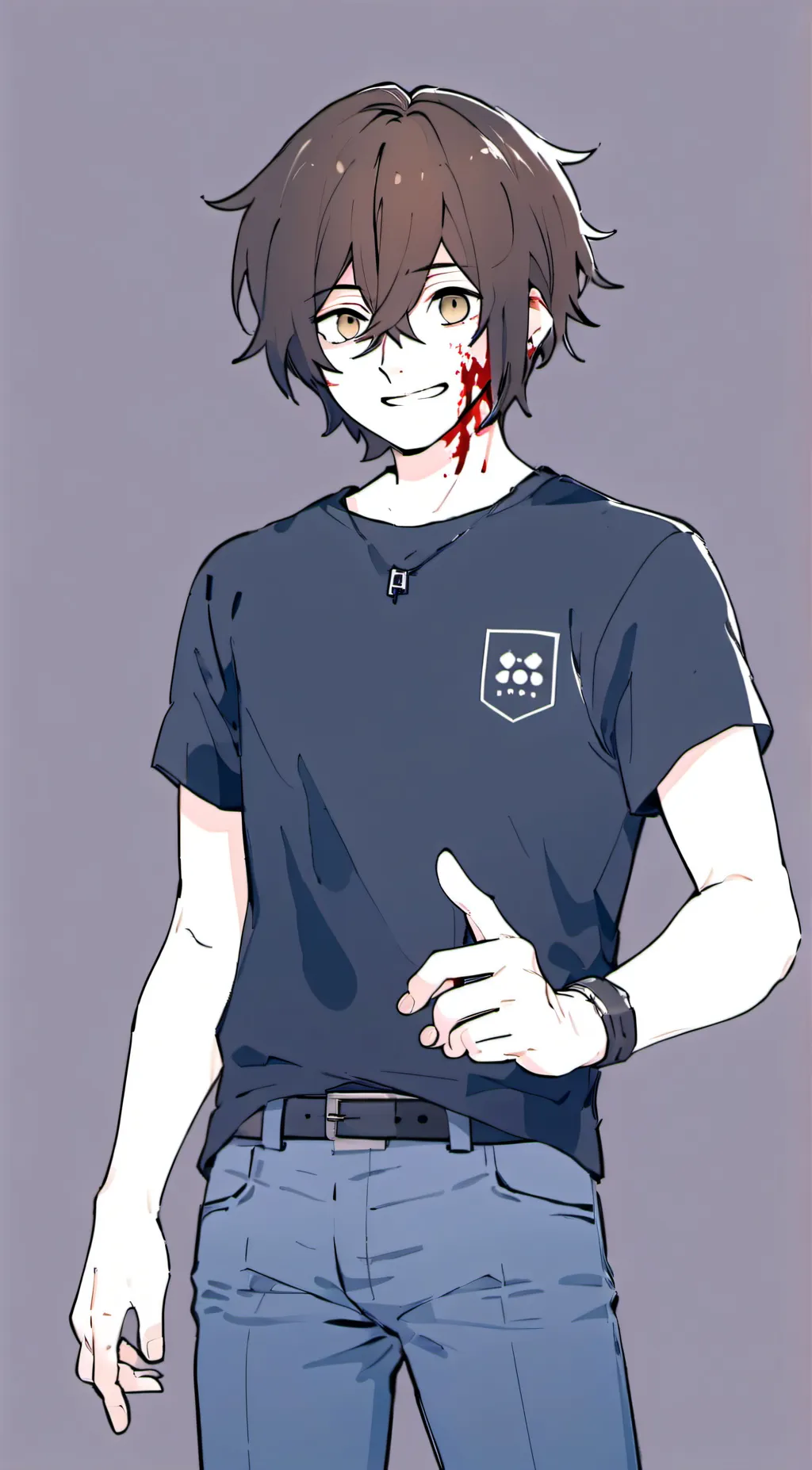 ai character: Herobrine background