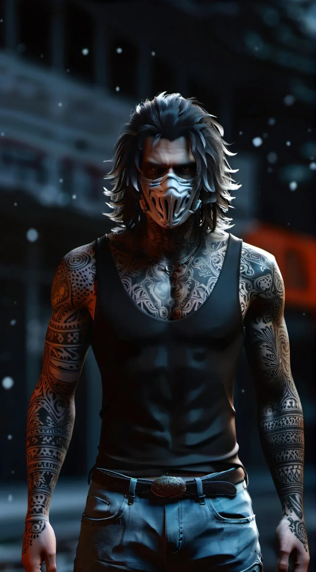 ai character: Kraven background