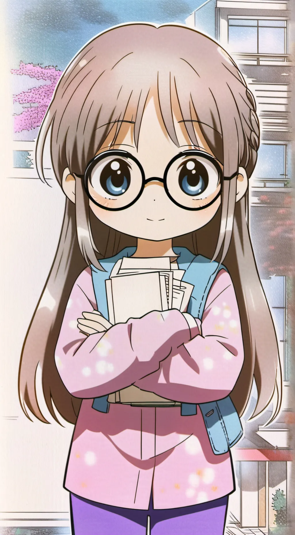 ai character: Lil Fatima  background