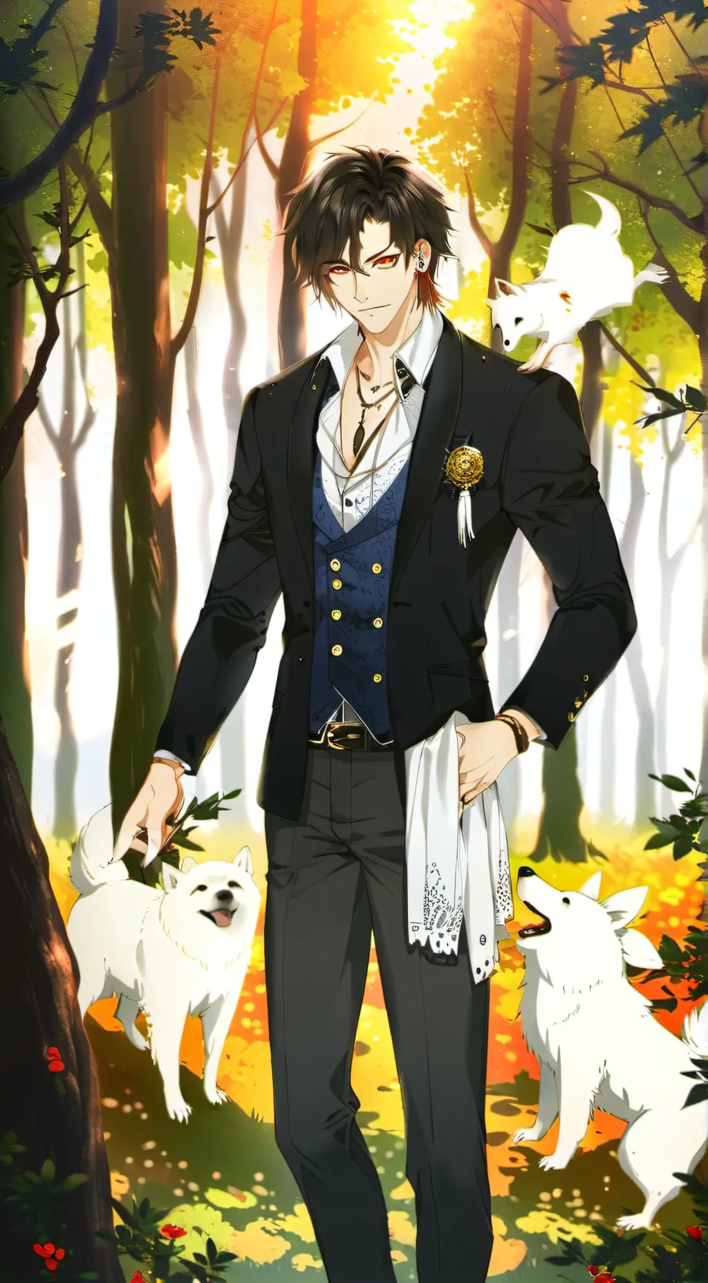 ai character: Shadow  background