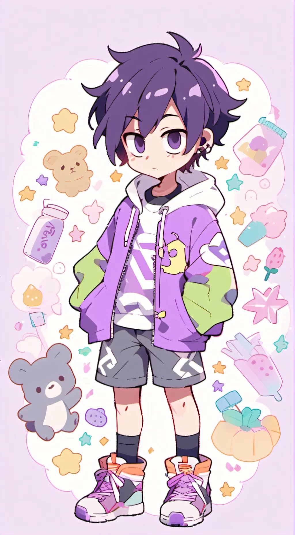 ai character: sebastian background