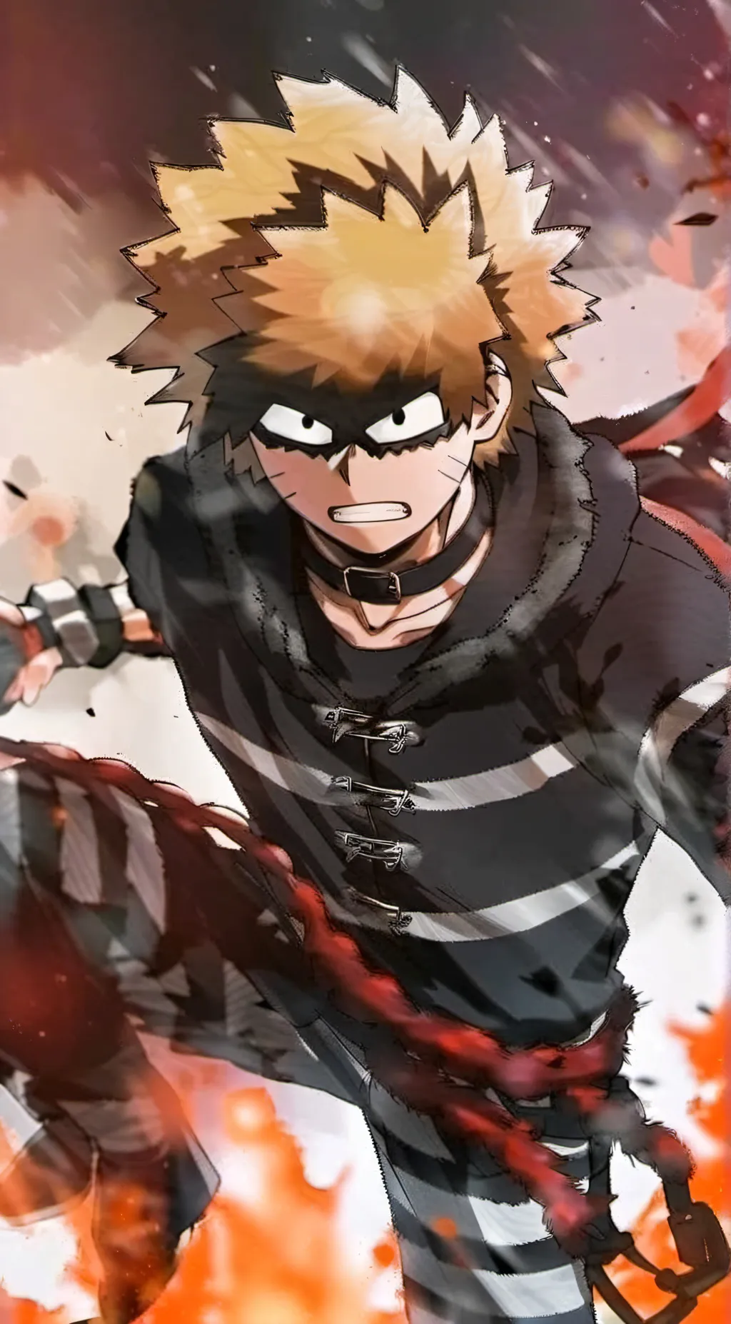 ai character: bakugo background