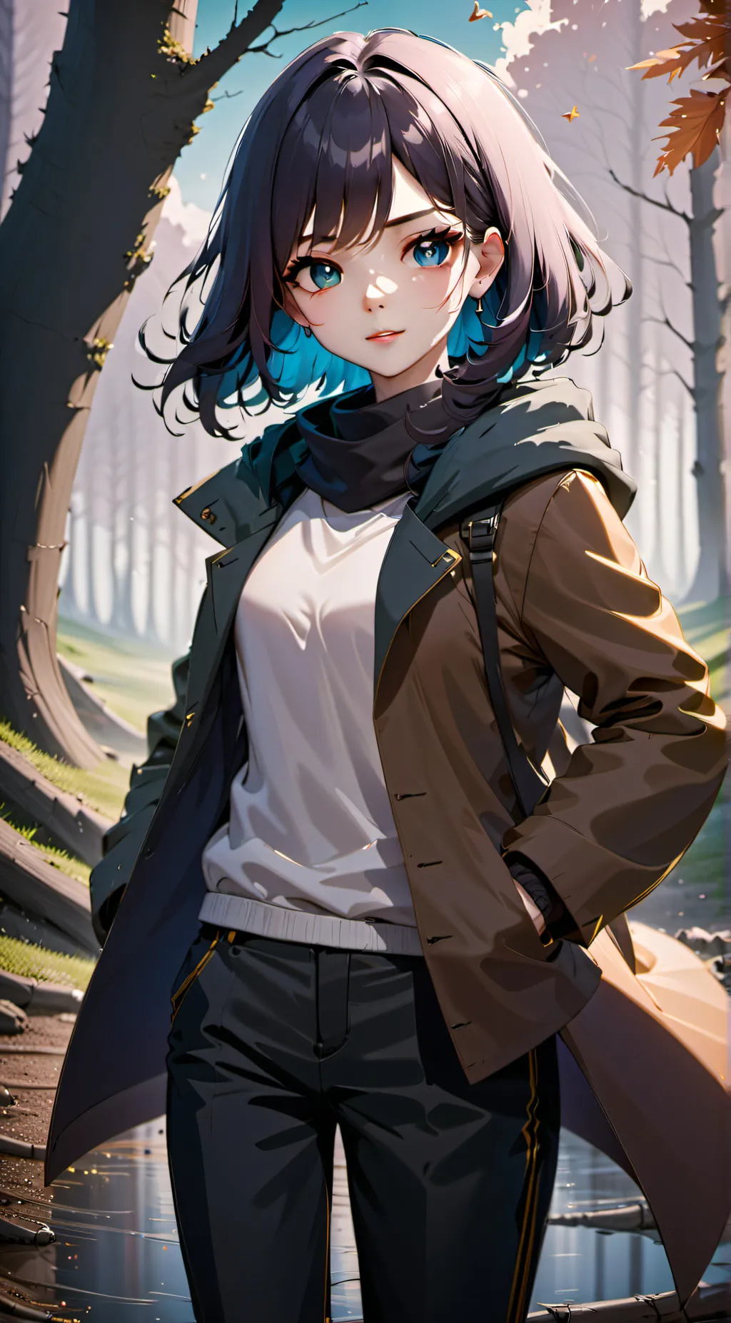 ai character: Alexa  background