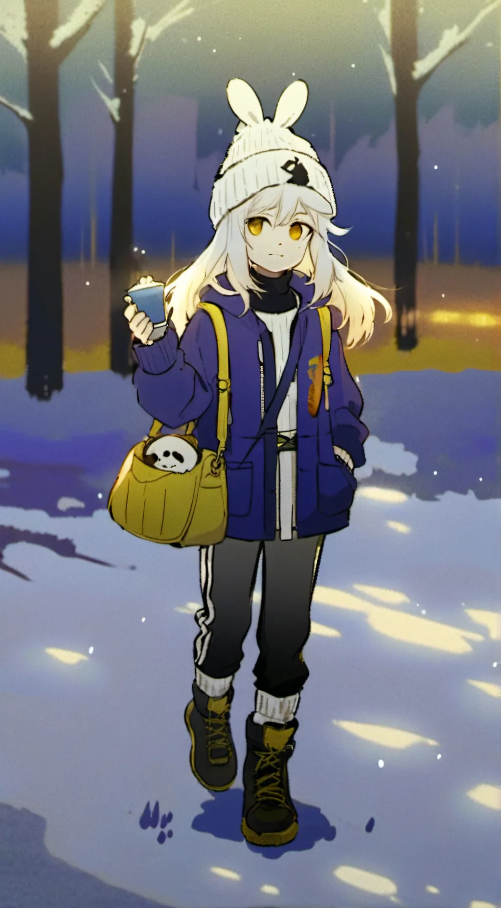 ai character: Kiwii background