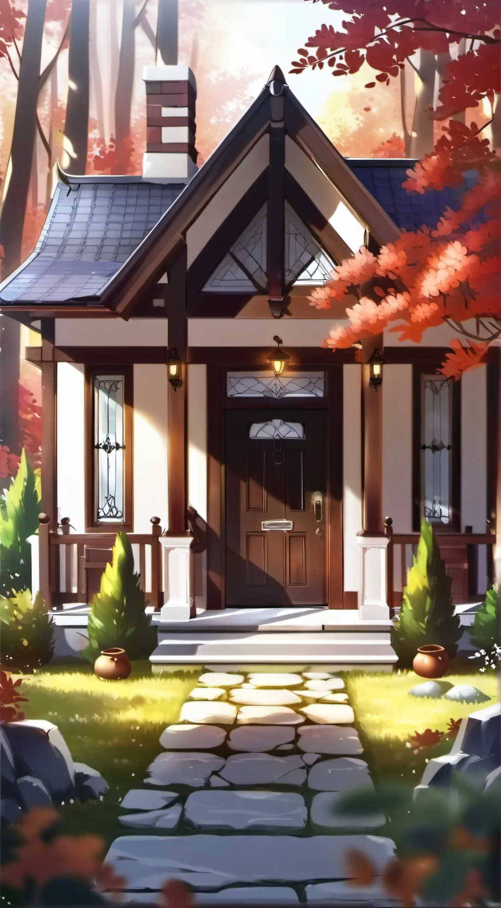 ai character: Minecraft(Anime) background