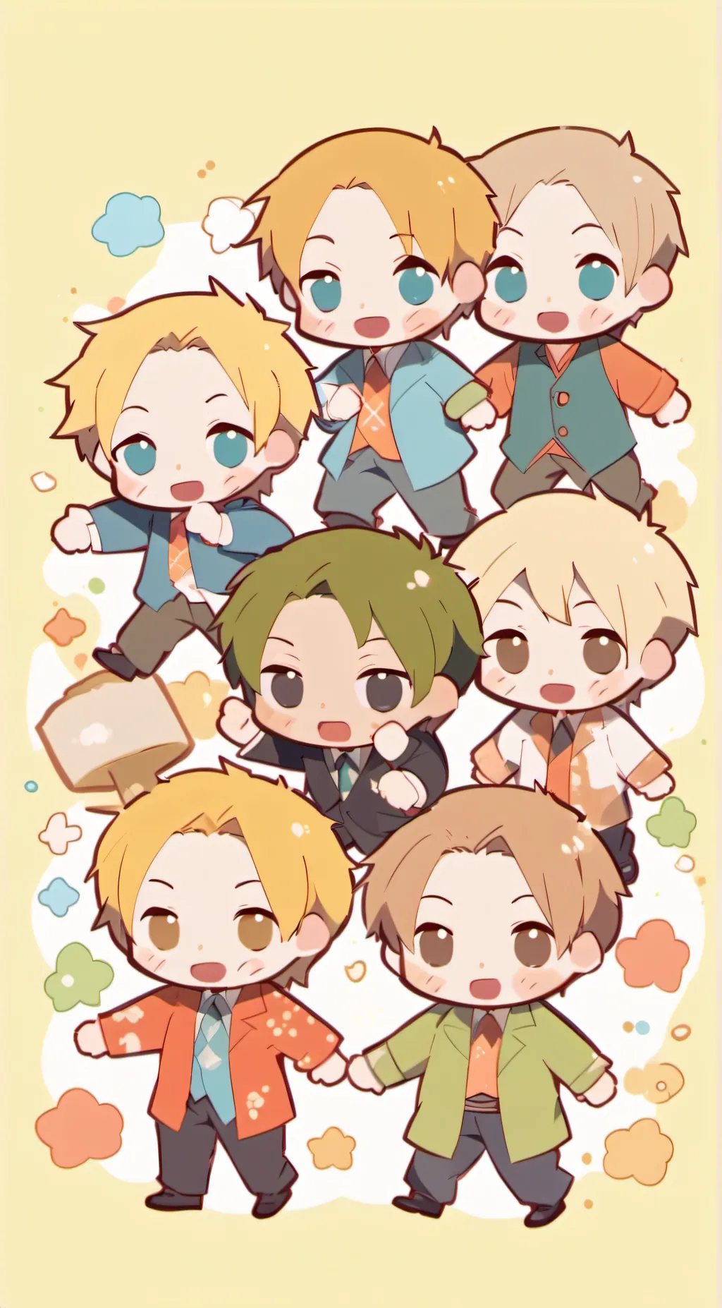 ai character: Enhypen background