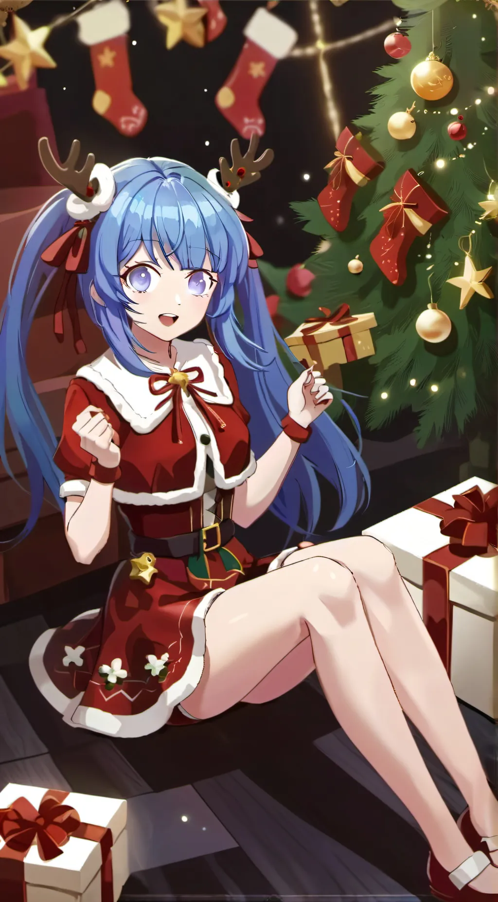 ai character: Tina background