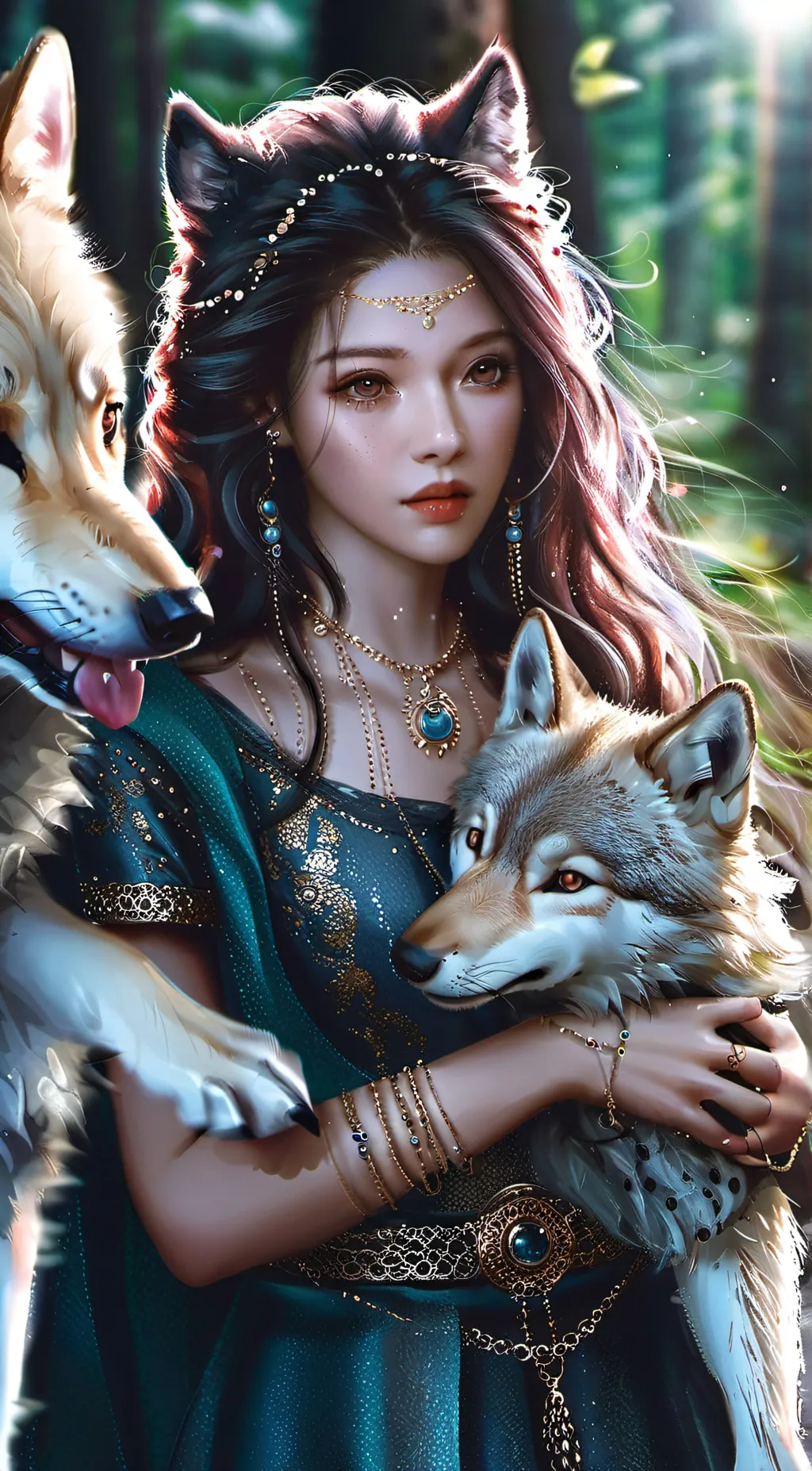 ai character: Vivian background