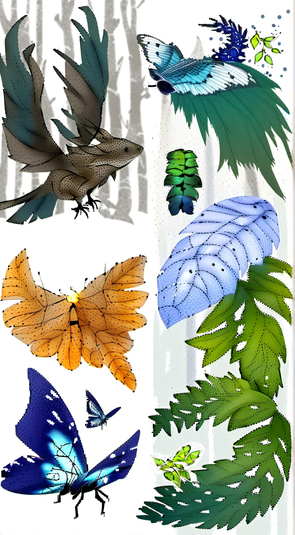 ai character: Cricket&friends background