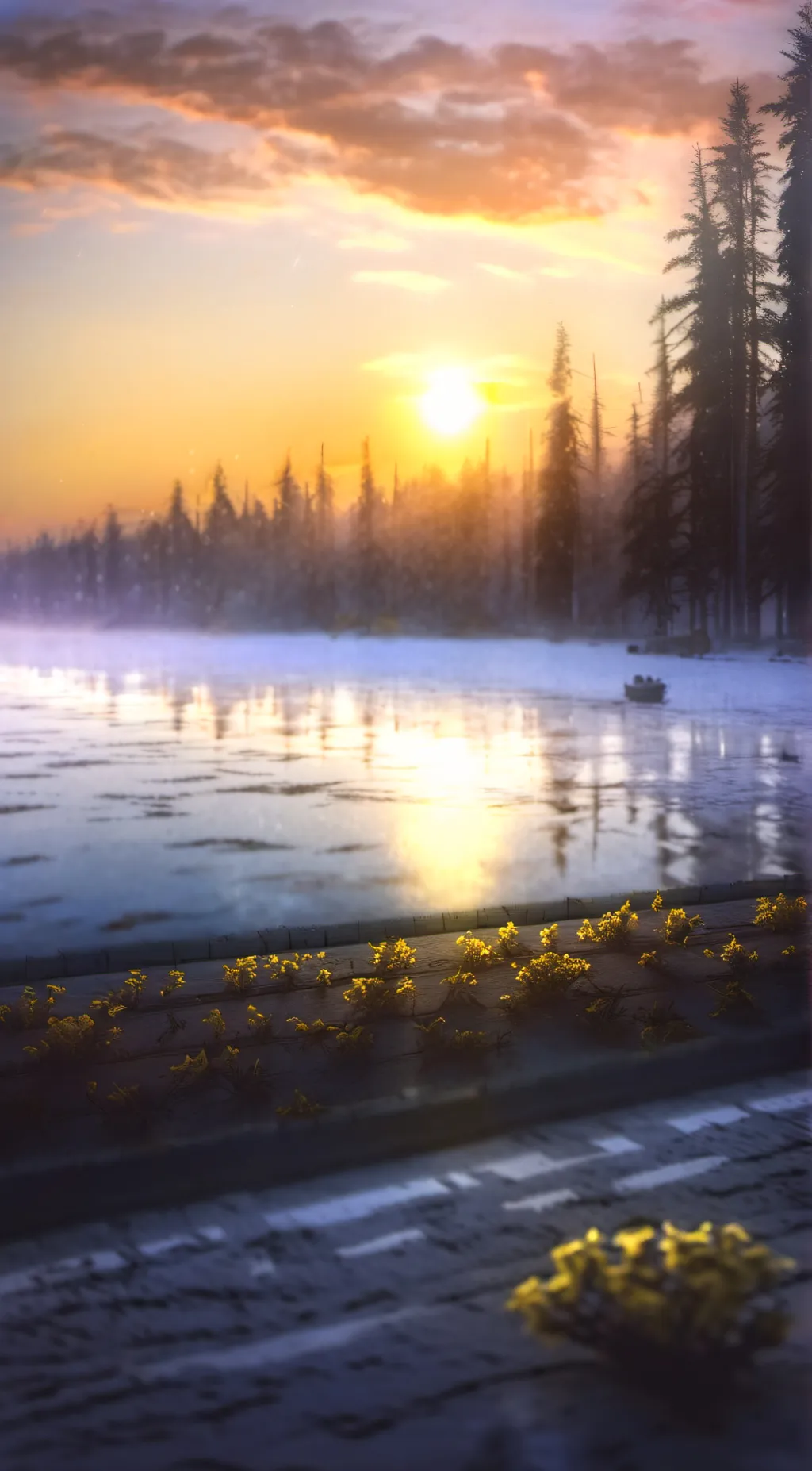 ai character: Class 1-A Camping background