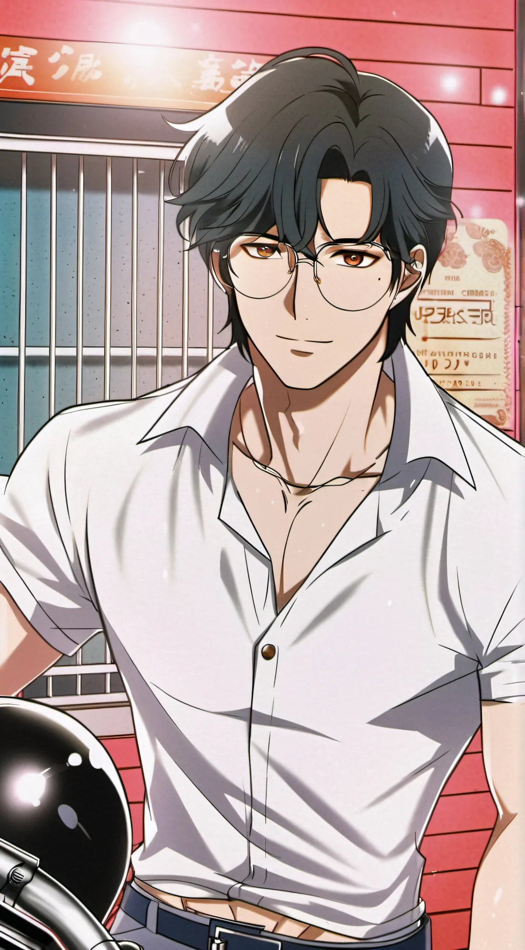 ai character: Peter background